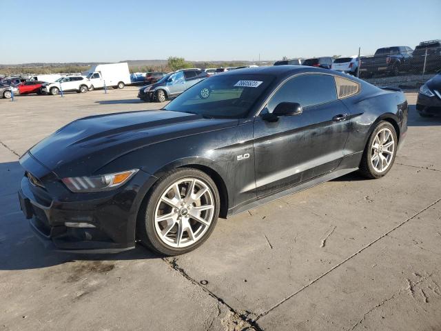 1FA6P8CF7F5399107 - 2015 FORD MUSTANG GT BLACK photo 1