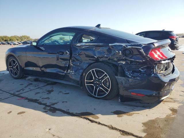 1FA6P8TH7M5133892 - 2021 FORD MUSTANG BLUE photo 2