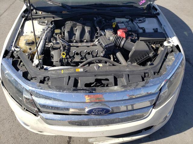 3FAHP0JG0BR194645 - 2011 FORD FUSION SEL WHITE photo 11