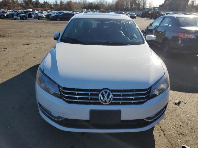 1VWCT7A30EC010424 - 2014 VOLKSWAGEN PASSAT SEL WHITE photo 5