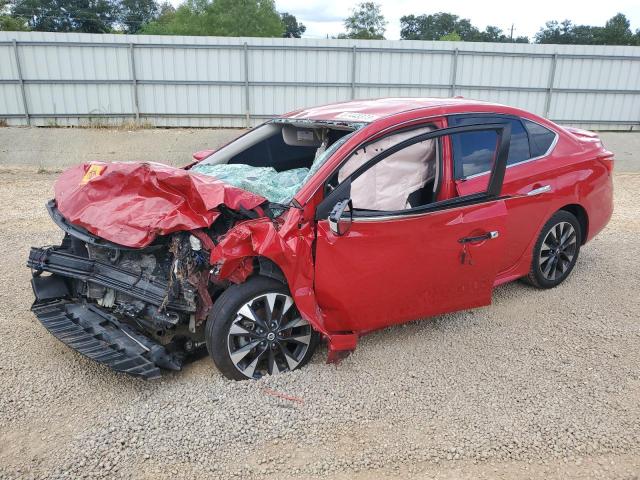 3N1AB7AP9KY339340 - 2019 NISSAN SENTRA S RED photo 1