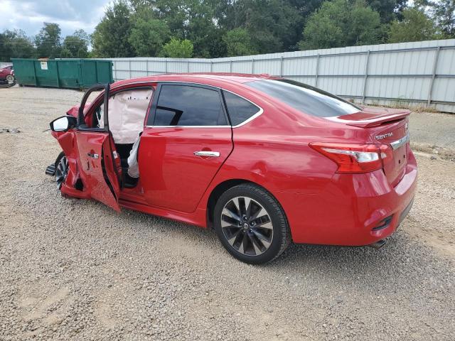 3N1AB7AP9KY339340 - 2019 NISSAN SENTRA S RED photo 2