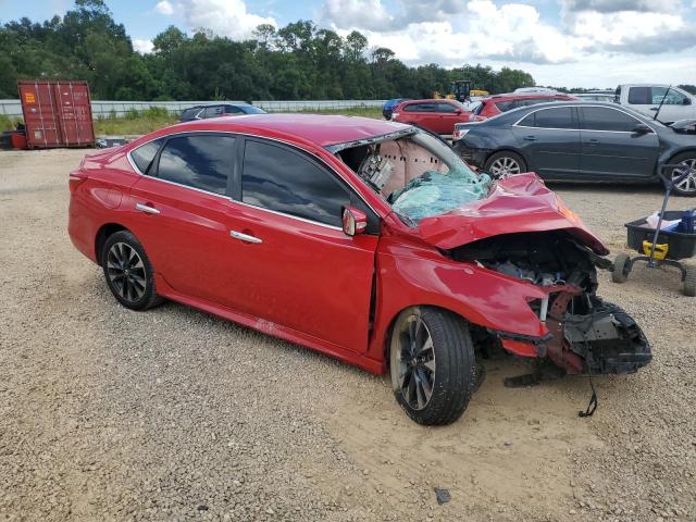 3N1AB7AP9KY339340 - 2019 NISSAN SENTRA S RED photo 4