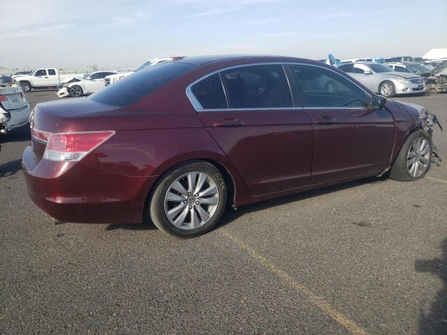 1HGCP2F82BA128952 - 2011 HONDA ACCORD EXL BURGUNDY photo 3