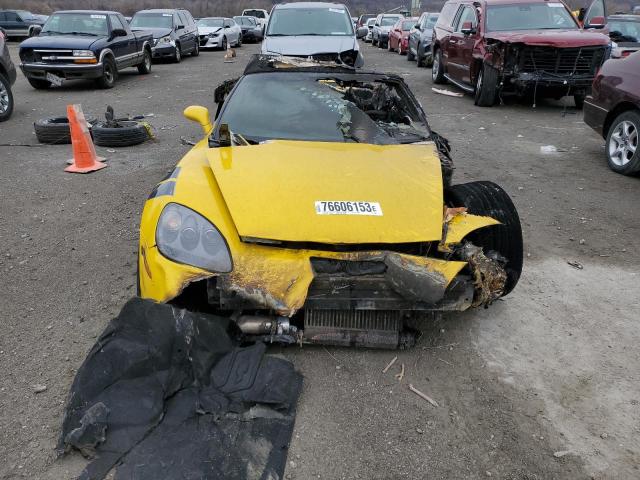 1G1YW3DW8B5110360 - 2011 CHEVROLET CORVETTE GRAND SPORT YELLOW photo 5