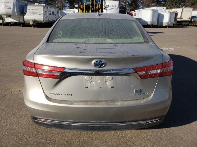 4T1BD1EB5DU016363 - 2013 TOYOTA AVALON HYBRID BEIGE photo 6