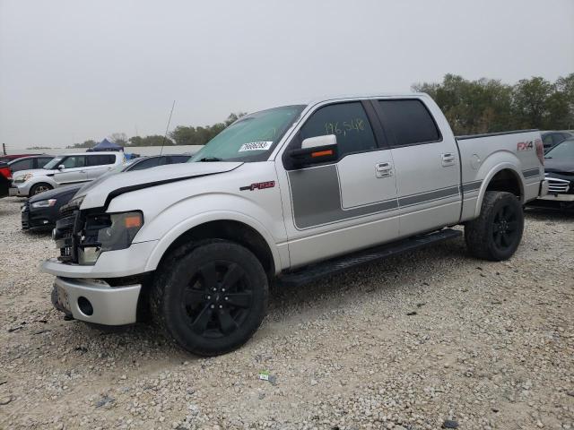 1FTFW1ET5DFC64402 - 2013 FORD F150 SUPERCREW GRAY photo 1