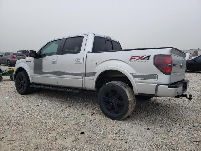 1FTFW1ET5DFC64402 - 2013 FORD F150 SUPERCREW GRAY photo 2