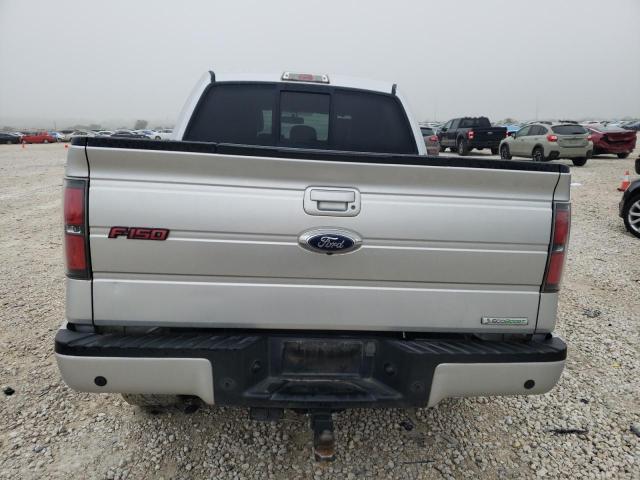 1FTFW1ET5DFC64402 - 2013 FORD F150 SUPERCREW GRAY photo 6