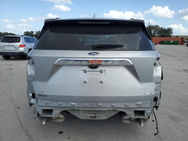 1FMSK8DH3LGD13648 - 2020 FORD EXPLORER XLT SILVER photo 6