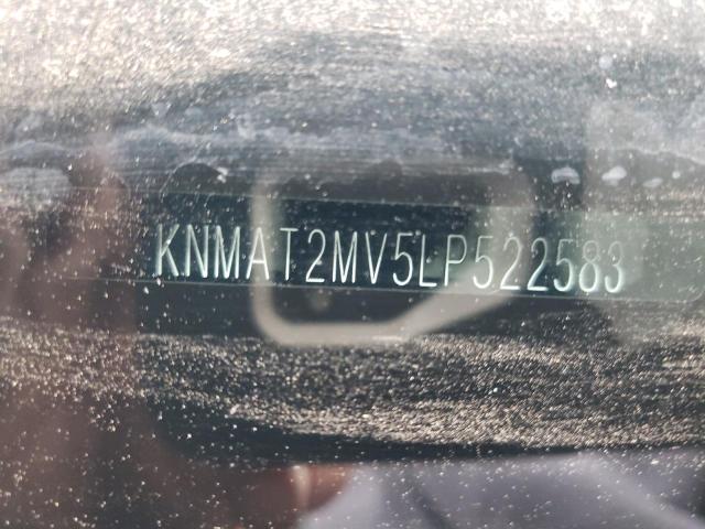 KNMAT2MV5LP522583 - 2020 NISSAN ROGUE S GRAY photo 13