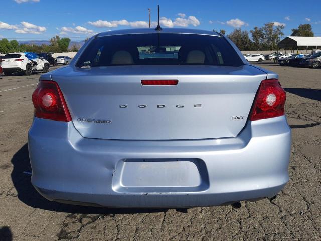 1C3CDZCB0DN556728 - 2013 DODGE AVENGER SXT SILVER photo 6