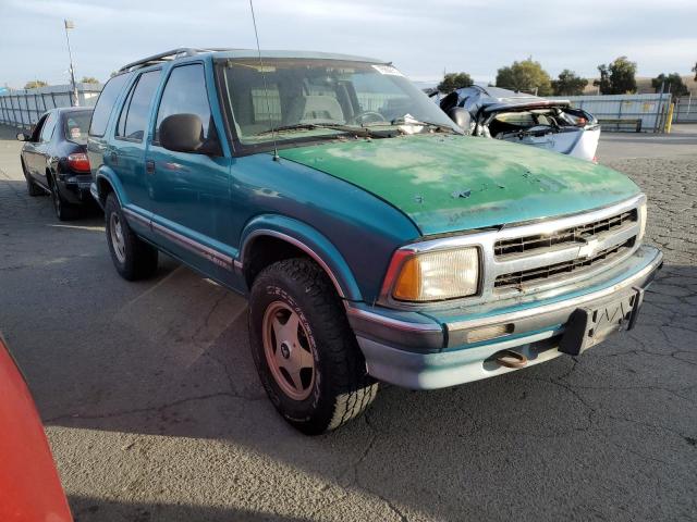 1GNDT13W3S2129962 - 1995 CHEVROLET BLAZER TEAL photo 4