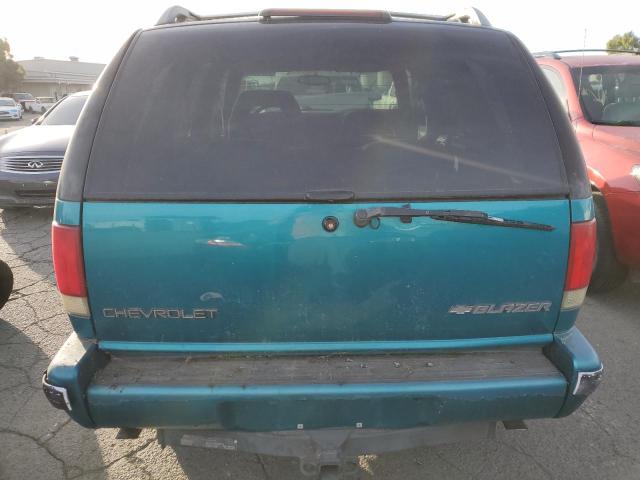 1GNDT13W3S2129962 - 1995 CHEVROLET BLAZER TEAL photo 6