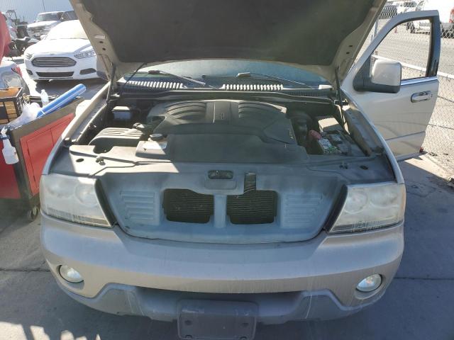 5LMEU88H64ZJ24254 - 2004 LINCOLN AVIATOR ოქროსფერი ფოტო 12