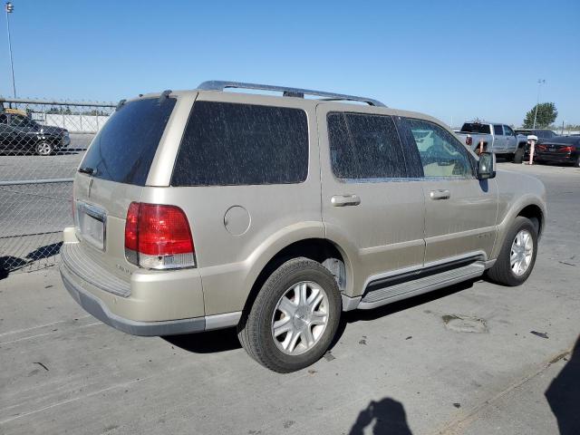 5LMEU88H64ZJ24254 - 2004 LINCOLN AVIATOR ოქროსფერი ფოტო 3
