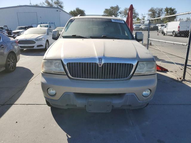 5LMEU88H64ZJ24254 - 2004 LINCOLN AVIATOR ოქროსფერი ფოტო 5