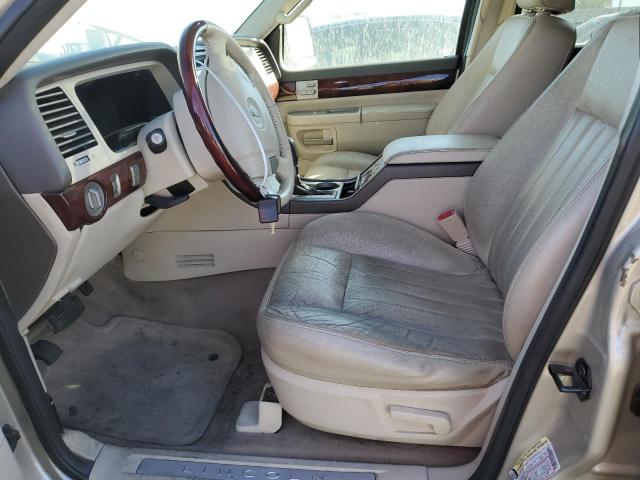 5LMEU88H64ZJ24254 - 2004 LINCOLN AVIATOR ოქროსფერი ფოტო 7