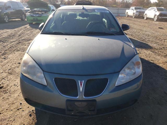 1G2ZG57B494223482 - 2009 PONTIAC G6 TEAL photo 5