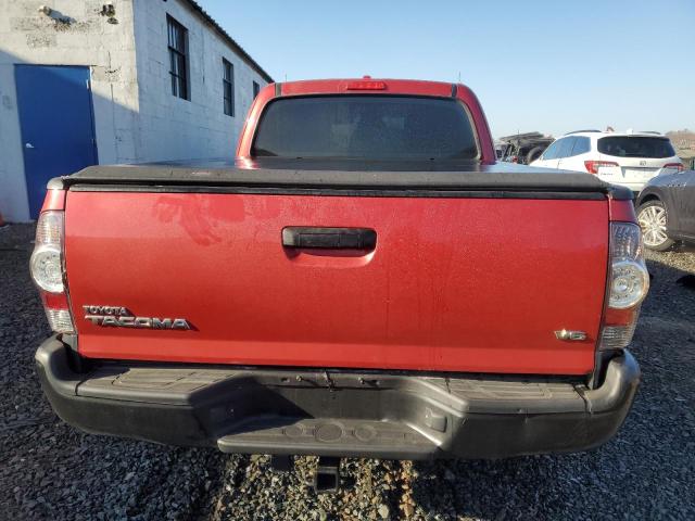5TEUU4EN4AZ714524 - 2010 TOYOTA TACOMA ACCESS CAB წითელი ფოტო 6