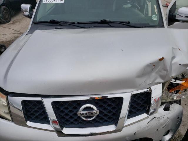 5N1BA0NF9CN605477 - 2012 NISSAN ARMADA SV SILVER photo 12