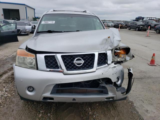 5N1BA0NF9CN605477 - 2012 NISSAN ARMADA SV SILVER photo 5