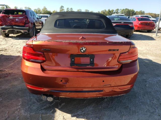 WBA2K1C55K7D08825 - 2019 BMW 230XI ORANGE photo 6