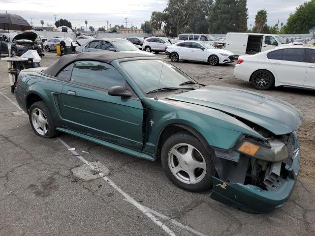 1FAFP44453F405756 - 2003 FORD MUSTANG GREEN photo 4