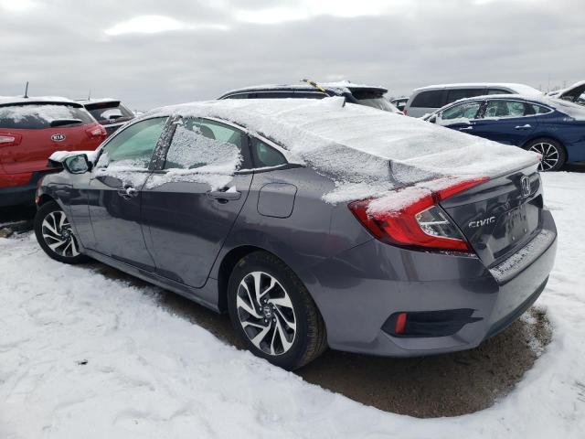 19XFC2F76JE027603 - 2018 HONDA CIVIC EX GRAY photo 2