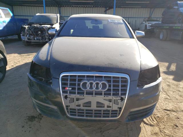 WAUDN74F48N175602 - 2008 AUDI S6 QUATTRO BLACK photo 5