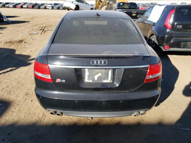 WAUDN74F48N175602 - 2008 AUDI S6 QUATTRO BLACK photo 6