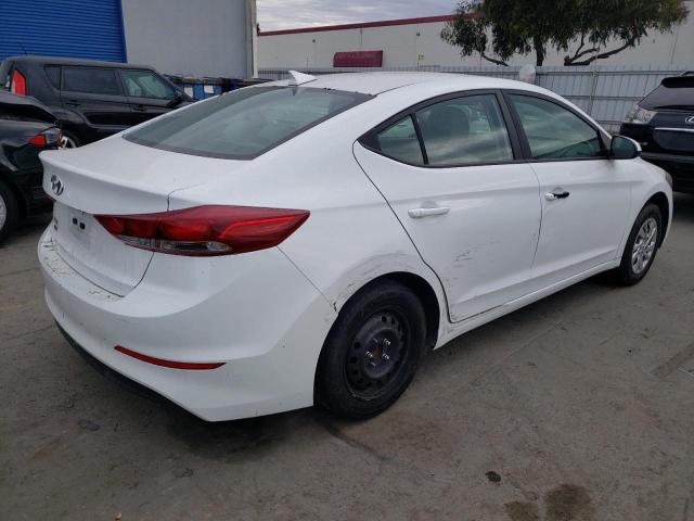 5NPD74LF6HH153100 - 2017 HYUNDAI ELANTRA SE WHITE photo 3