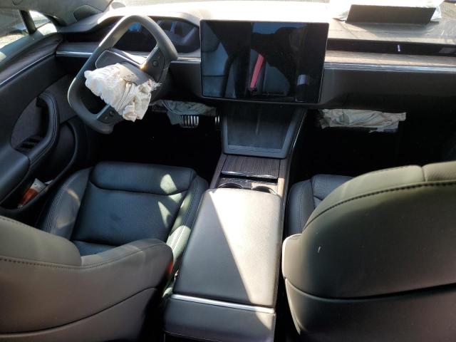 5YJSA1E56MF443678 - 2021 TESLA MODEL S შავი ფოტო 8