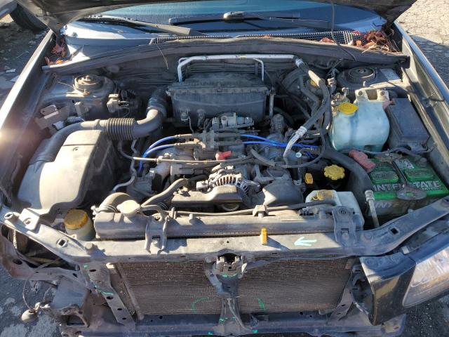 JF1SG65634H742734 - 2004 SUBARU FORESTER 2.5XS Черный фото 11