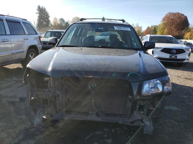 JF1SG65634H742734 - 2004 SUBARU FORESTER 2.5XS Черный фото 5