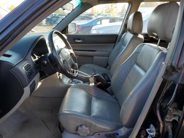 JF1SG65634H742734 - 2004 SUBARU FORESTER 2.5XS Черный фото 7