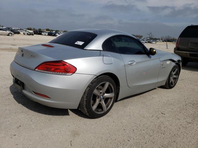 WBALM5C59BE378634 - 2011 BMW Z4 SDRIVE30I SILVER photo 3