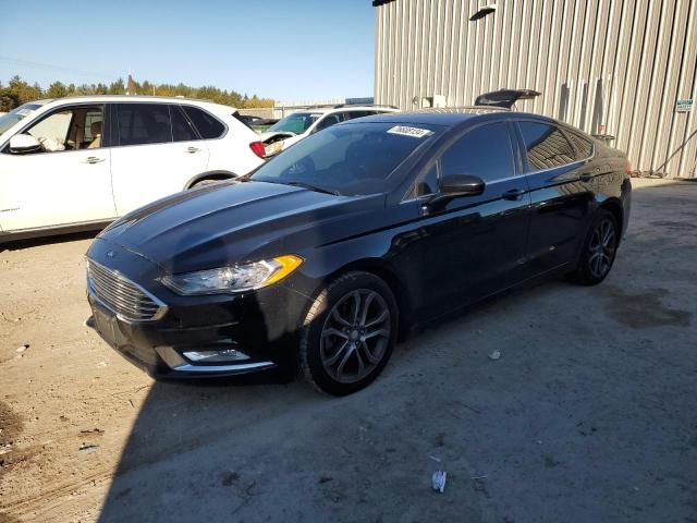 3FA6P0HD1HR364510 - 2017 FORD FUSION SE BLACK photo 1