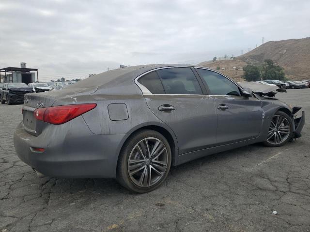 JN1BV7AP5EM673979 - 2014 INFINITI Q50 BASE CHARCOAL photo 3