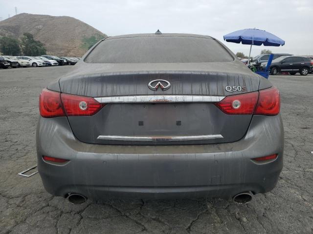 JN1BV7AP5EM673979 - 2014 INFINITI Q50 BASE CHARCOAL photo 6