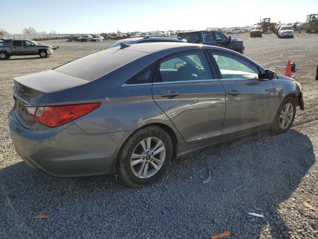 5NPEB4ACXDH790478 - 2013 HYUNDAI SONATA GLS GRAY photo 3