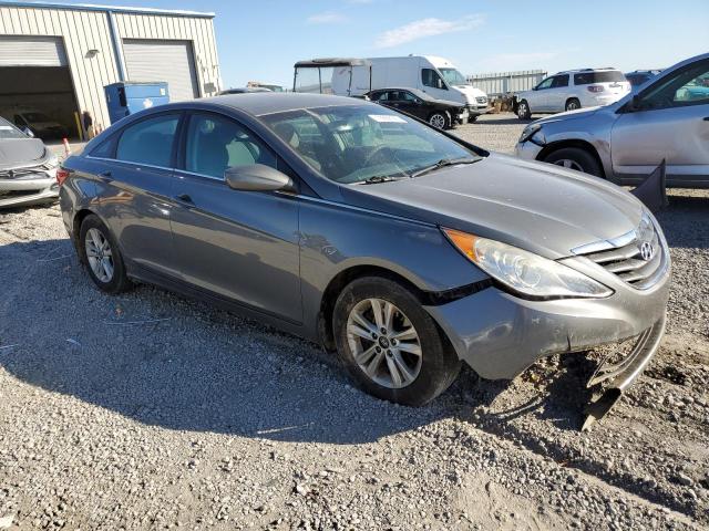 5NPEB4ACXDH790478 - 2013 HYUNDAI SONATA GLS GRAY photo 4