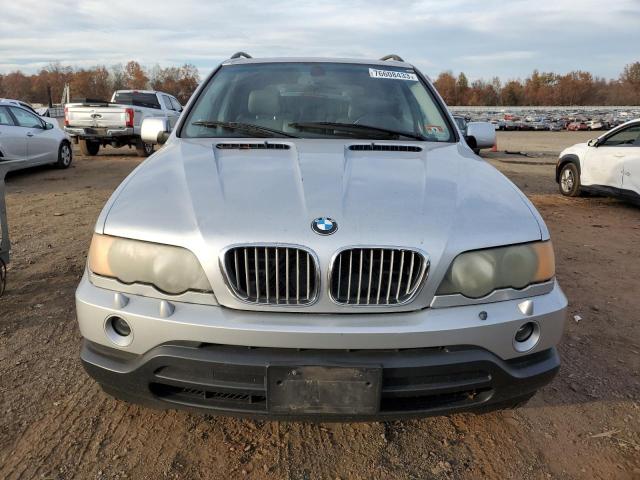 5UXFB33582LH39018 - 2002 BMW X5 4.4I SILVER photo 5