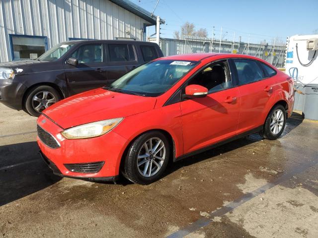 1FADP3F26FL270080 - 2015 FORD FOCUS SE RED photo 1