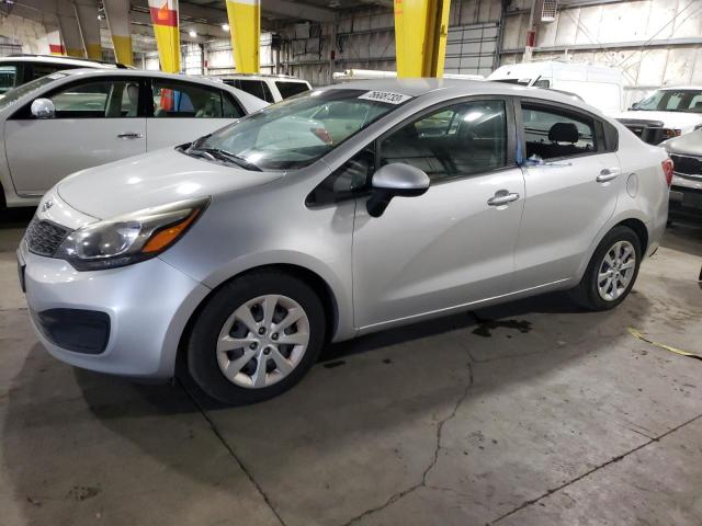 KNADM4A34F6431787 - 2015 KIA RIO LX SILVER photo 1