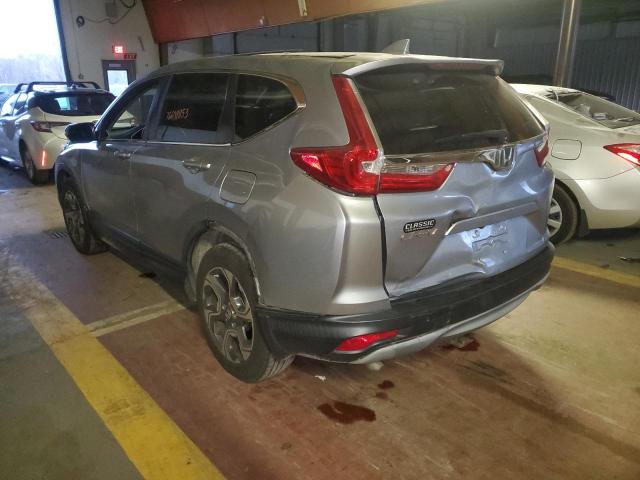 5J6RW1H50KA003113 - 2019 HONDA CR-V EX GRAY photo 2