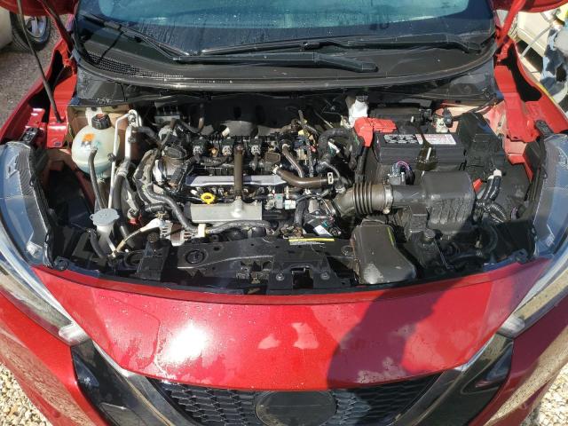 3N1CN8FV7ML917481 - 2021 NISSAN VERSA SR RED photo 11