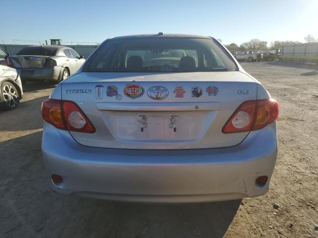 1NXBU40E49Z012864 - 2009 TOYOTA COROLLA BASE SILVER photo 6