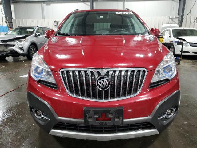 KL4CJGSB6GB637677 - 2016 BUICK ENCORE RED photo 5