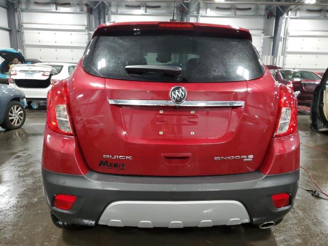 KL4CJGSB6GB637677 - 2016 BUICK ENCORE RED photo 6